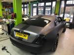 Rolls-Royce Wraith Black Matt by Print Tech 2017 года